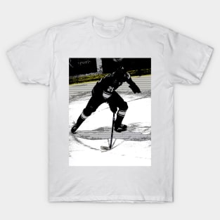 On the Move - Hockey Player T-Shirt